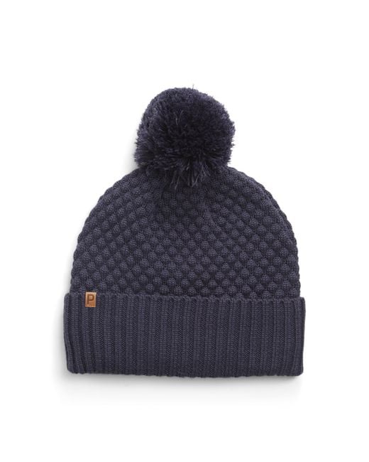 PUMA Wrmlbl Golfbeanie Met Pompon in het Blue