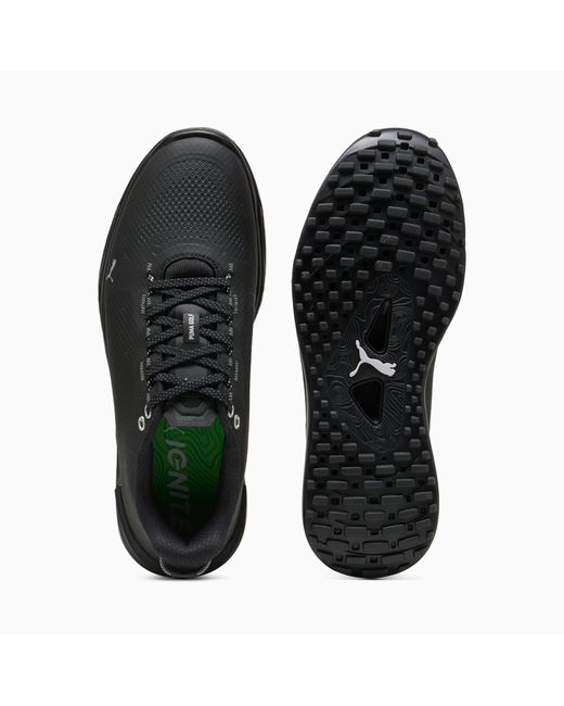 PUMA Black Ignite Elevate X 's Golf Shoes – Spikeless Golf Shoes For With Waterproof for men