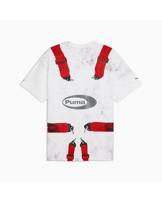 PUMA Red A$ap Rocky X Seatbelt T-shirt for men
