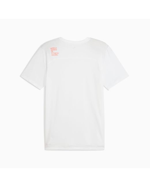 PUMA White X Hyrox Cloudspun Thermoadapt T-Shirt for men