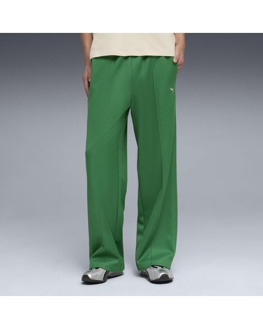 PUMA Green T7 Track Pants for men