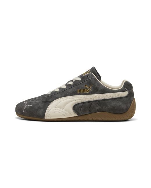 PUMA Black Speedcat Faded Sneakers Schuhe, Cast Iron/Alpine Snow