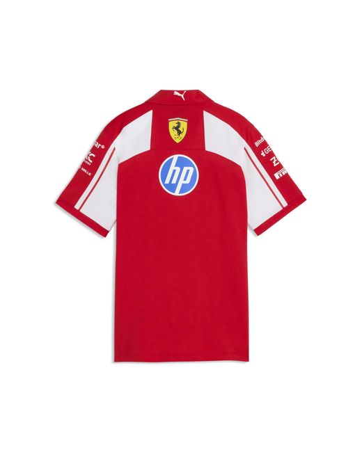 PUMA Red Scuderia Ferrari Hp Replica Polo