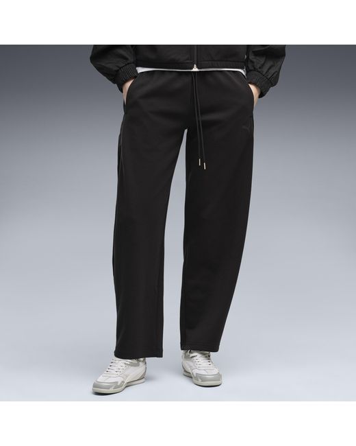 PUMA Black Her Relaxed Barrel Leg Pants