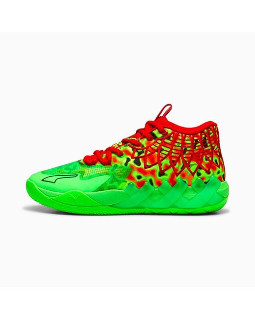 PUMA Green X Lamelo Ball Mb.01 Thermal Basketball Shoes for men