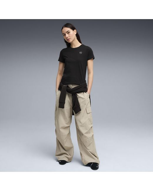 T-shirt Essentials Elevated PUMA en coloris Black