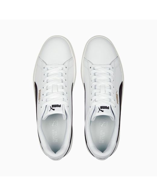 PUMA Smash 3.0 L Sneakers Schuhe in White für Herren