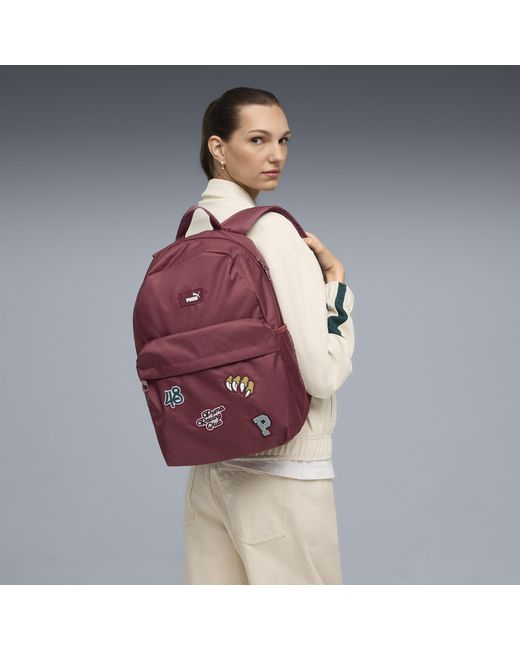 Zaino Con Toppe Phase 20 L, Accessori, Ruby Shimmer di PUMA in Purple