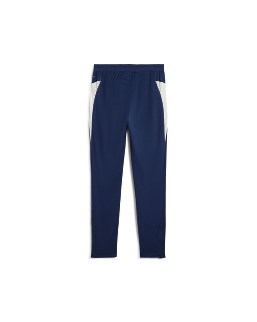 PUMA Portugal Trainingsbroek, Blauw/Rood/Bruin in het Blue