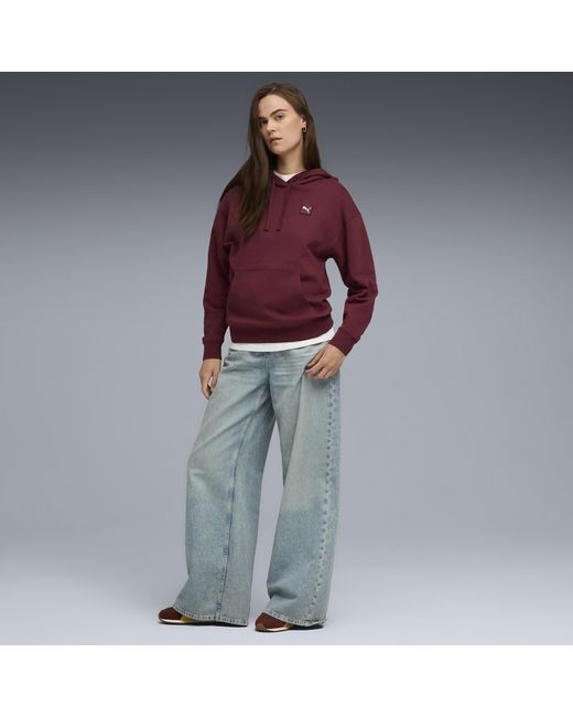 PUMA Red Essentials Elevated Comfort Hoodie Damen, Kleidung