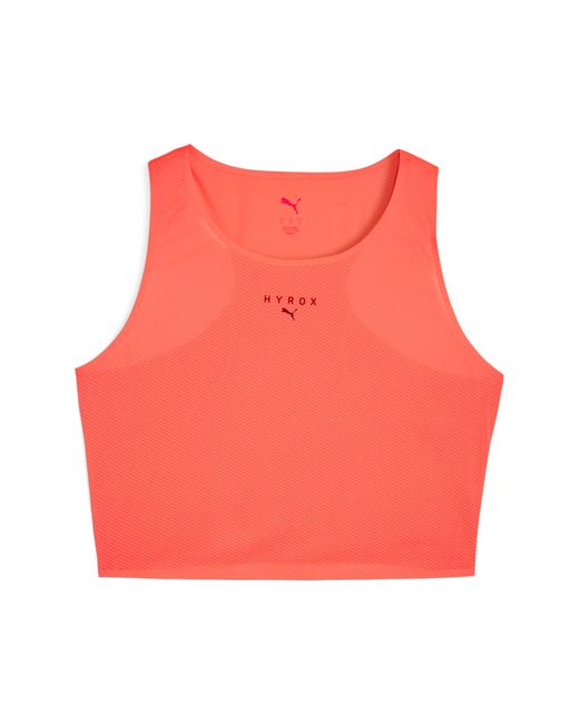 Camiseta Corta De Tirantes X Hyrox Ultraspun Para Mujer, Ropa, Glowing Rojo PUMA de color Red