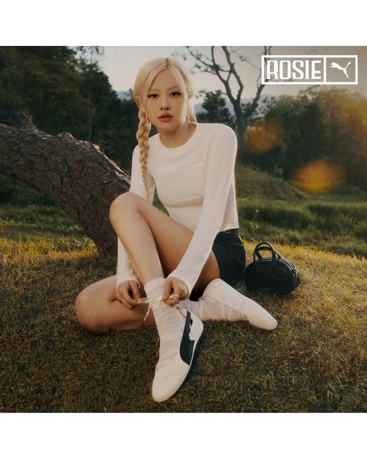 PUMA White X Rosé Speedcat Ballet Sneakers Damen, Schuhe, Warm/Schwarz/Frosty Rosa