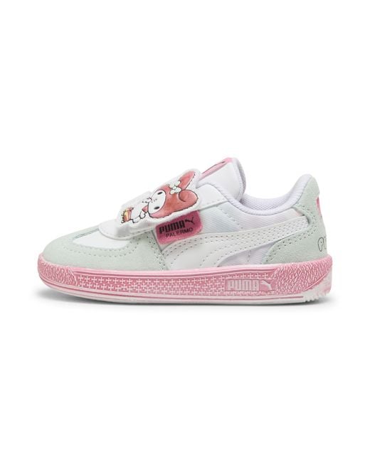 PUMA Pink X Hello Kitty And Friends Palermo Sneakers Mit Klettverschluss Babys Schuhe Für Damen
