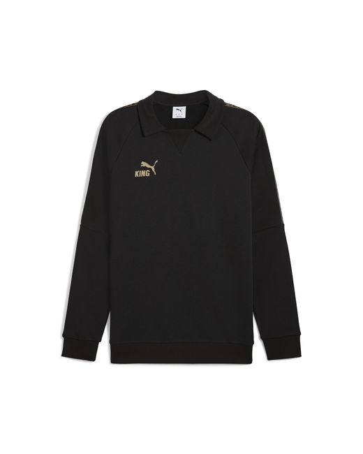 PUMA Black King Drill Football Top for men