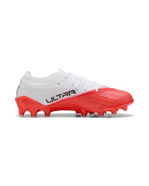 PUMA Red Ultra Nitro 7 Pro Ag Football Boots