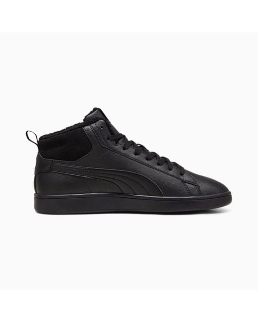 PUMA Smash 3.0 Mid Wtr Sneakers Voor in het Black