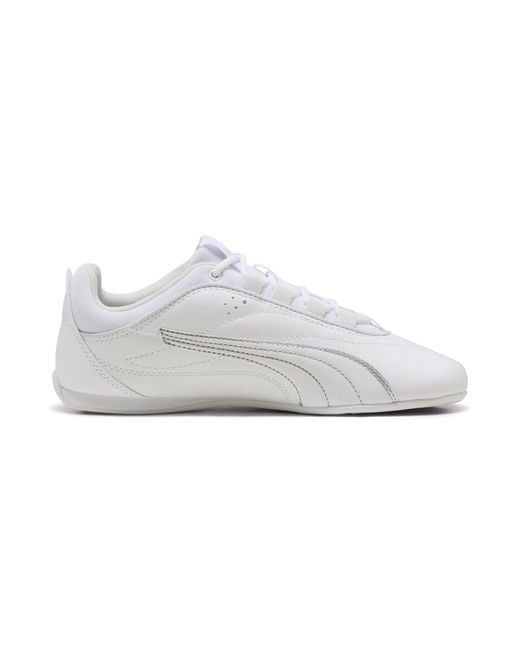 PUMA White Catch Soleil Sneakers