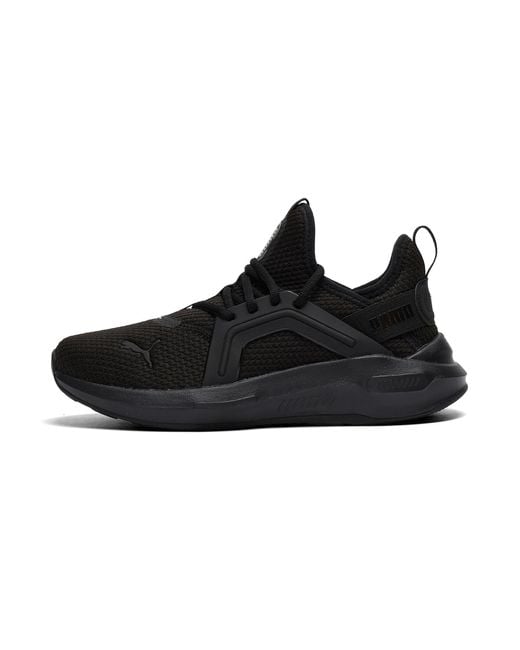 PUMA Black Softride Enzo 5 Wide Sneakers