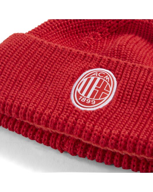 PUMA Red Ac Milan Essentials Beanie, Accessoires