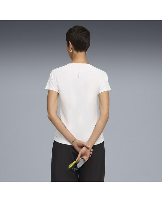PUMA Run Cloudspun T-Shirt Voor Maat in het White