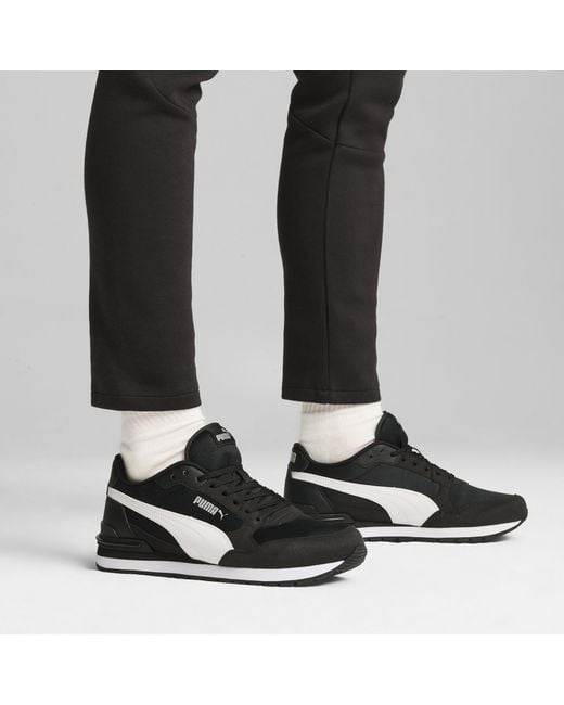 PUMA Black St Runner V4 Mesh Sneakers Schuhe