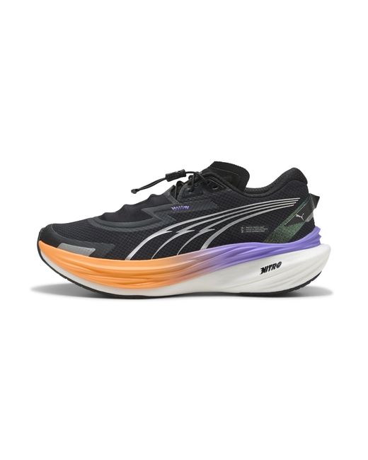 PUMA Black Deviate Nitroâ 3 Winterized Running Shoes