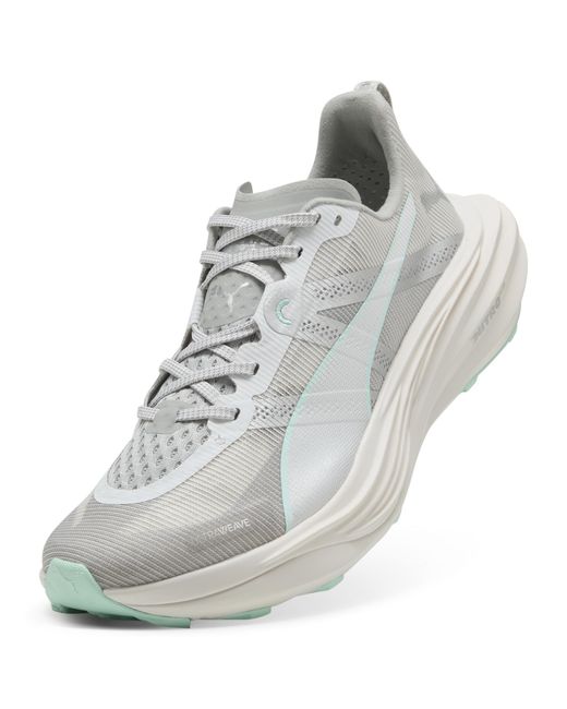 PUMA Gray Seasons Deviate Nitroâ Elite Trail Running Shoes