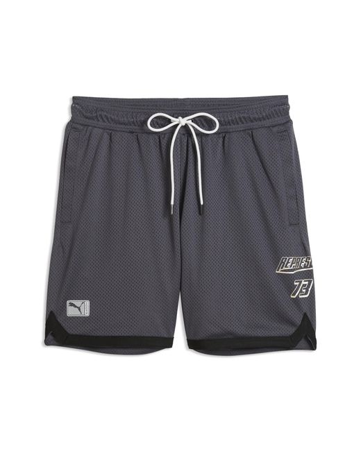 PUMA Black X Represent Oversized Shorts for men