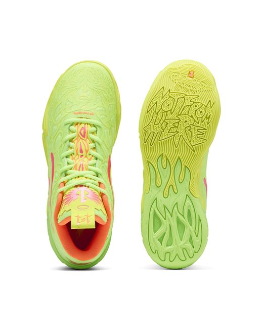 PUMA Green X Lamelo Ball Mb.04 Gem Basketball Shoes for men