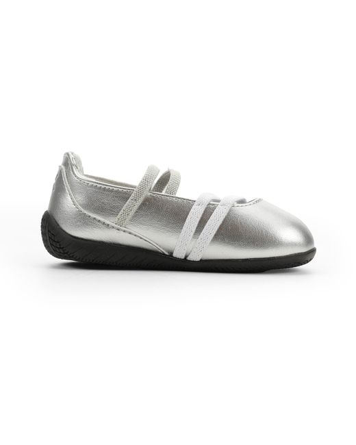 PUMA White Speedcat Ballet Metallic Sneakers Toddlers