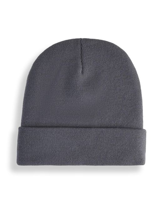 PUMA Gray Wardrobe Essentials High Crown Beanie