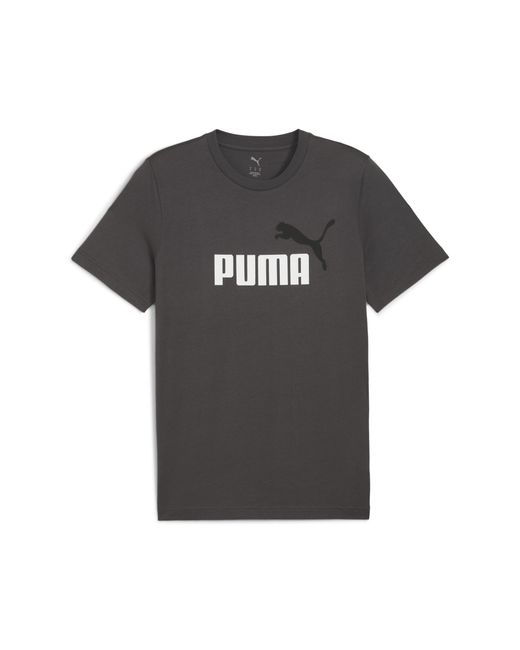 T-Shirt Con Logo Bicolore Essentials N. 1 Da Uomo, Abbigliamento, Dusky Grigio di PUMA in Gray da Uomo
