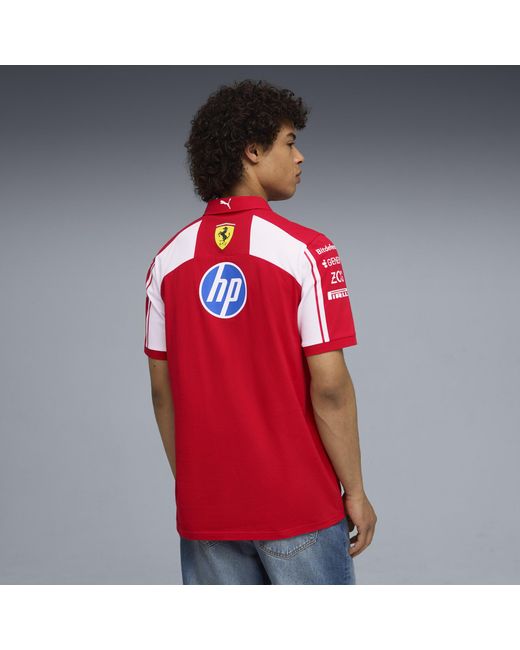 PUMA Red Scuderia Ferrari Hp Replica Polo