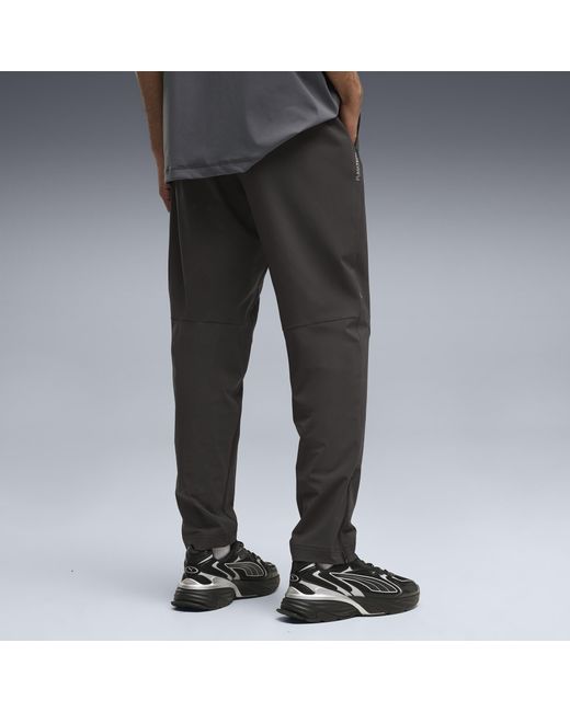 PUMA Black Tech 4-Way Stretch Track Pants for men