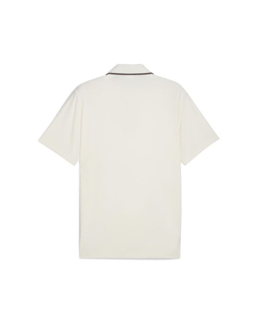 PUMA X Arnold Palmer Tipped Golf Jacquard-Polo Herren, Kleidung, Warm in White für Herren