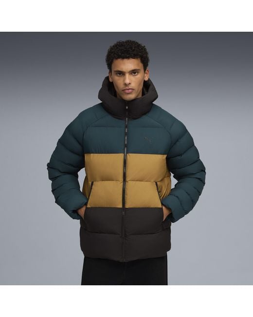 Giacca Mono Con Cappuccio Da Uomo, Abbigliamento, Verde Terrain di PUMA in Green da Uomo