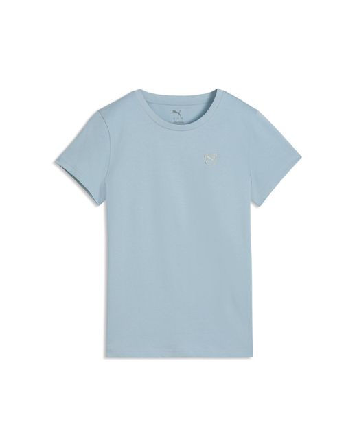 PUMA Blue Elevated Essentials T-Shirt