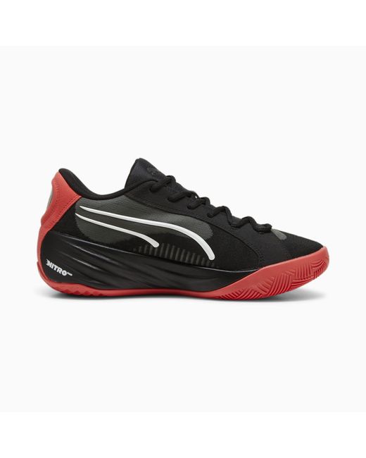 PUMA Black All-pro Nitro Basketball Shoes