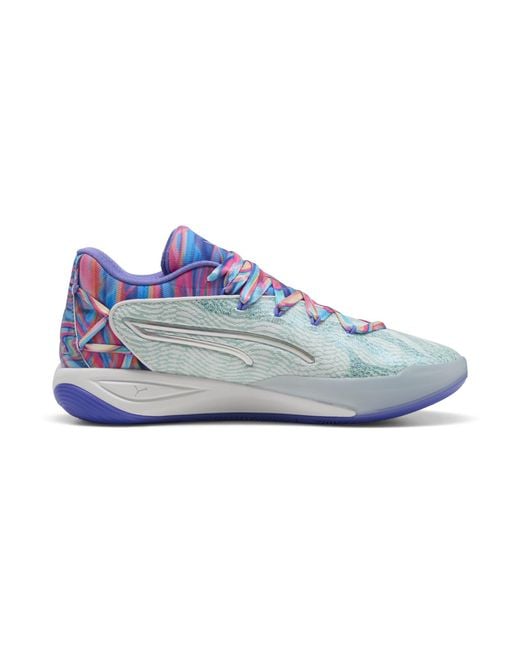 PUMA Blue Stewie 4 Prism Basketball Shoes