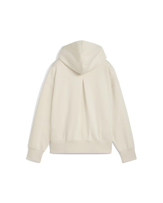 Felpa Oversize Con Cappuccio Her Da Donna, Abbigliamento, Alpine Snow di PUMA in Natural