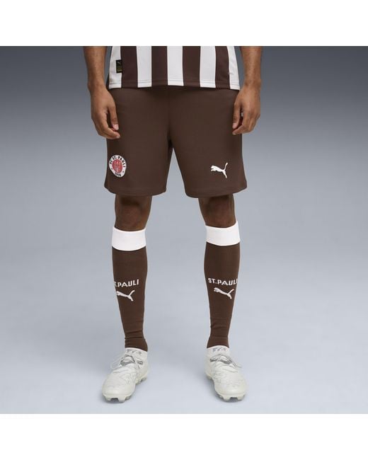 PUMA Fc St. Pauli 25/26 Shorts Herren, Sport, Espresso in Brown für Herren