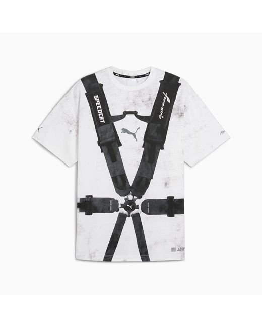 PUMA Multicolor A$ap Rocky X Seatbelt T-shirt for men