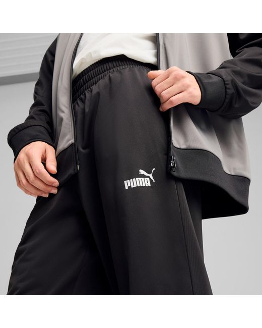 PUMA Poly Colourblock Trainingspak in het Black voor heren