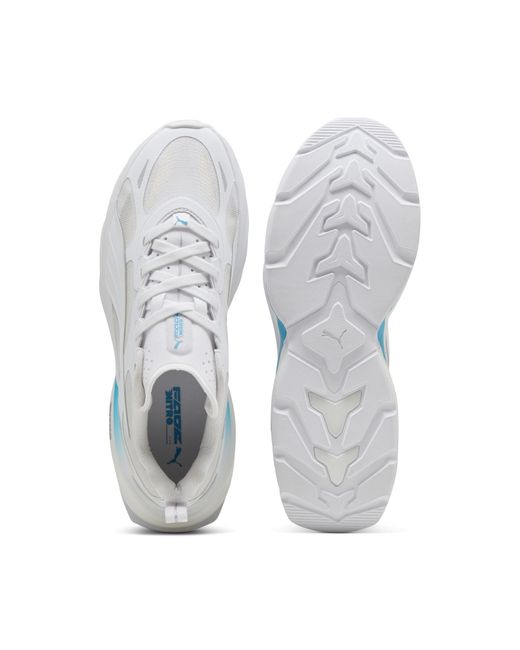 PUMA White Fade Nitro V2 Running Sneakers, Schuhe, /Speed Blau