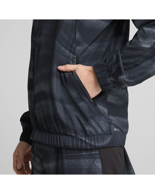 PUMA Run Velocity Graphic Jacke Herren in Gray für Herren