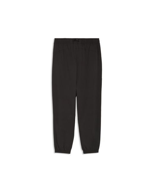 PUMA Black Ac Milan Tech Winterized Relaxed Pants for men