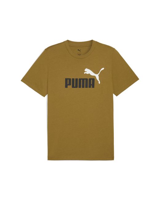 PUMA Essentials 2 Colour No. 1 Logo T-Shirt Herren, Kleidung in Metallic für Herren