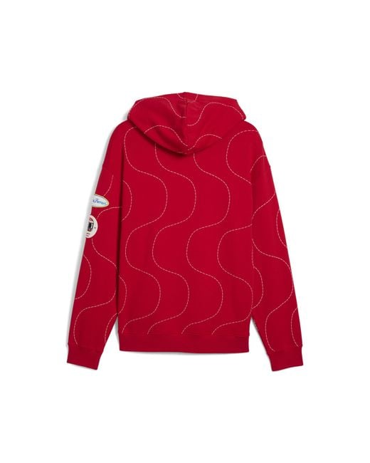 Sudadera Con Capucha Scuderia Ferrari Hp Monza Para Hombre, Ropa, Rosso Corsa PUMA de hombre de color Red