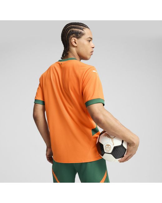PUMA Valencia CF 24/25 Ausweichtrikot in Orange für Herren