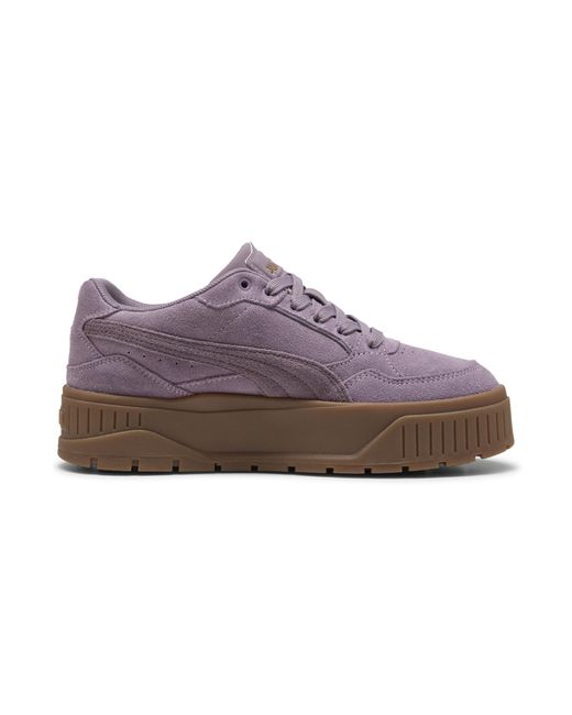 PUMA Brown Karmen Ii Idol Suede Sneakers